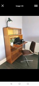 Minty of Oxford Teak Bureau