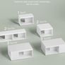 Coffee table set of 3 with storage space Image 6