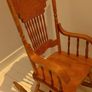 wooden rocking chair Image 2