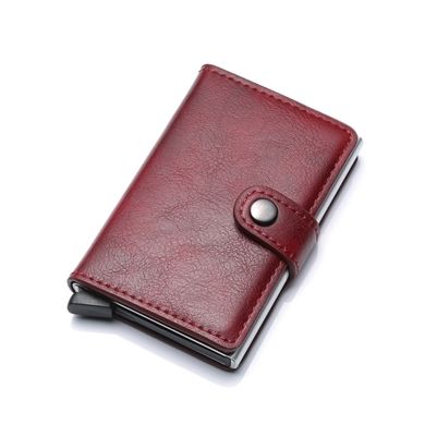 Brand New Genuine Leather Smart Single Layer Card Holder Wallet.