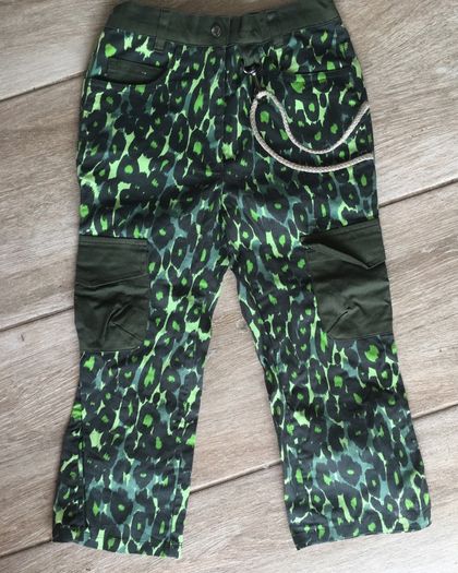 Moschino combats could be worn on a girl or boy