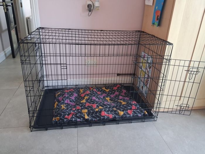 Giant dog crate