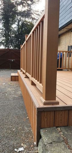 Composite decking supplied and fitted