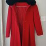 Red Christmas Coat Image 2