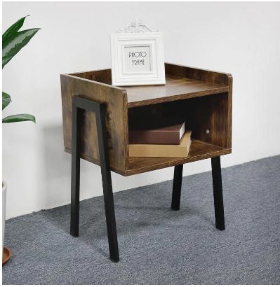 BRAND NEW Bedside Cabinet Table Nightstands Vintage Storage Home Furniture Economical Mini Drawer Bedstand Cabinet