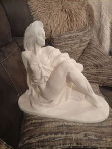 Lady sculpture