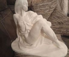 Lady sculpture
