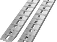 main image for ad 1520 x 305mm Aluminum Ramps 2 Pcs ATV Ramps Loading Ramps 6000 lbs / 2722 kg Capacity Up to 16 inch / 406 mm Loading Height