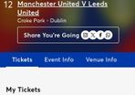 Manchester Utd vs Leeds United Croke Park