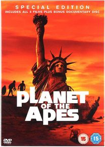 Planet Of The Apes 5 Movie (6 Disc) DVD Set + Documentary