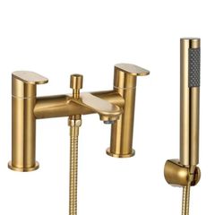 Bath Shower Mixer Tap | Brushed Brass | Niagara Albury