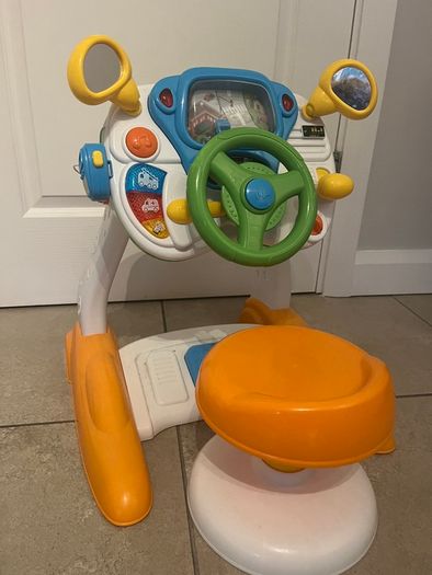 Big Steps Driving Simulator Steering Wheel Playset