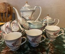 Japanese 1900s coffee set