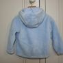 Baby Blue Hooded Jacket Age 9 - 12 Months Image 2