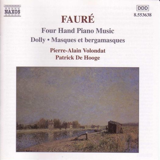 Faure. Four Hand Piano Music. CD. Free Postage!