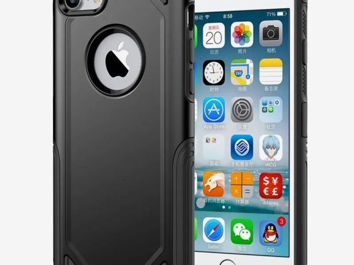 Armour Case for Apple iPhone SE 2022 Shockproof Heavy Duty Thin Back Cover