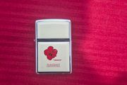 Vintage 2005 Zippo Lighter - Hawaii Hibiscus Ultralite Scrimshaw - October 2005 (J 05)