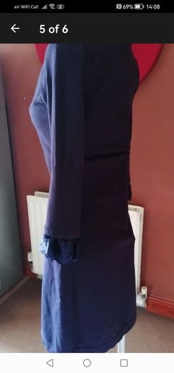 beautiful new designer Karen Millen purple dress