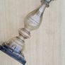 Vintage Large Glass Candlestick Image 5