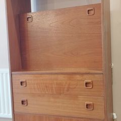 Mid Century Drinks Cabinet/ Remote Working Space