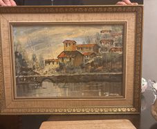 Cesco painting landscape