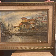 Cesco painting landscape