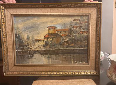 Cesco painting landscape