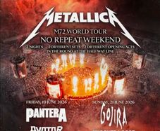 Metallica tickets swap my standing package for seating