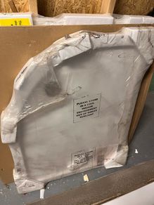 Quadrant shower tray and Door