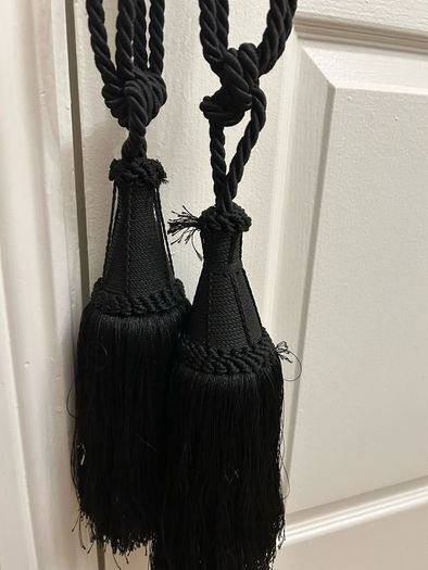 Curtain tie backs
