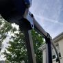 3m Cantilever Parasol with Solar LED Lighting, Protective Cover & Base Weights Image 9