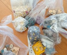 Vintage Fashion 500 Plus Button Collection