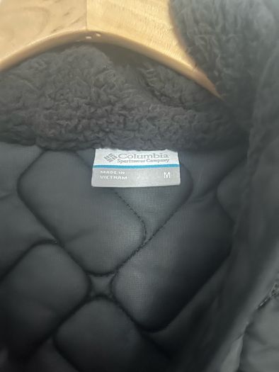 Brand new Columbia black hoody fleece jacket jumper