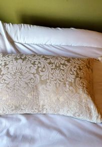 Cream cushion