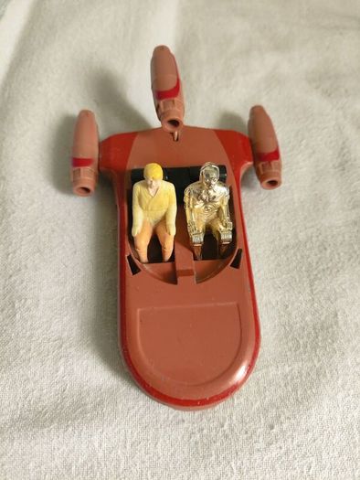 Vintage Star Wars Land Speeder Landspeeder Die Cast Kenner 1978 Tatooine A New Hope Luke Skywalker C3PO Droid