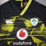 Ireland (Size 12) Womens Rugby Jersey Shirt Womens IRFU Eire Irish Canterbury Black  St Patricks Day Paddys Day Ladies Girls Womans Image 2