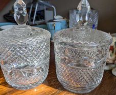 Crystal Confectionary Bowls (2)