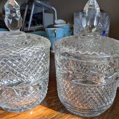 Crystal Confectionary Bowls (2)
