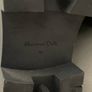 Women's high ankle boots Massimo Dutti Boots Chunky platform sole black leather size 5 Brand new Image 4
