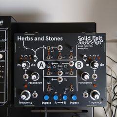 Herbs and Stones Solid Felt Desktop Stereo Multimode Analog Filter