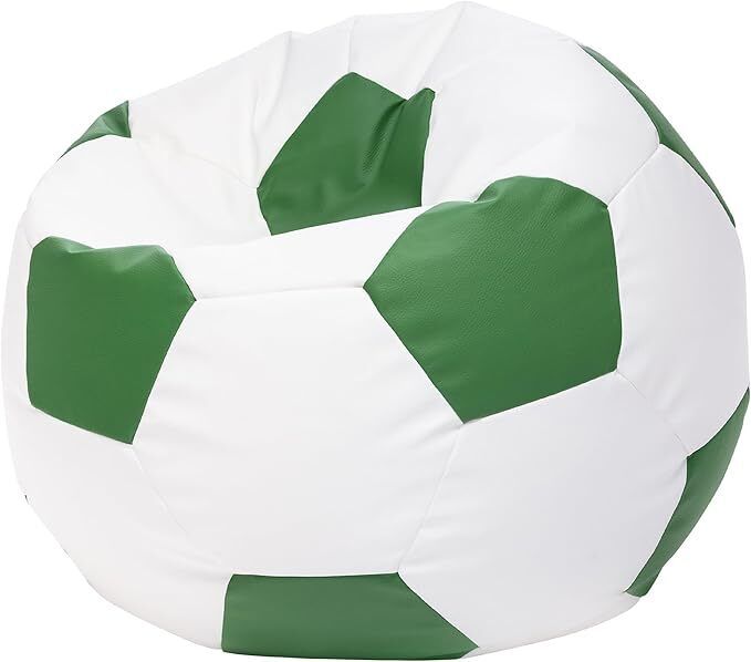 Football Bean Bag XL 450 litres of EPS beads handmade