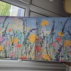 Wildflower Fields Canvas