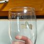 Pair of early 90s Scottish  Gillespies Malted Stout Pint glasses beer glasses Image 2