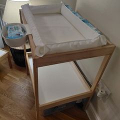 Sniglar Ikea Changing Table, Beech/White