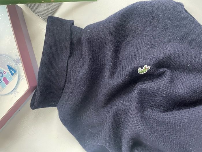 Lacoste wool high neck jumper  Size M-L