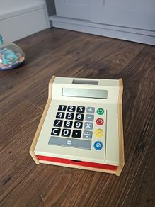 Ikea wooden cash register
