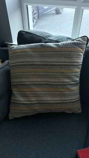 Dark Grey 2-Piece Sofa Set