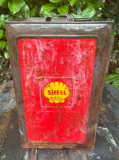 Vintage Shell 20L Oil Can