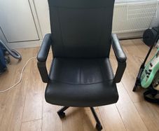 Desk chair ikea black