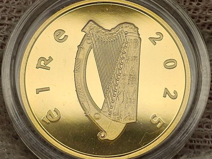 Ireland 2025 Gold Proof 1/4oz Au Daniel O'Connell 50 Euro Coin 250 Anniversary in Original Holder with COA
